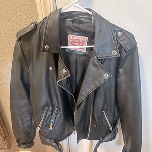 Levi’s vegan leather jacket.